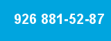 926 881-52-87 926 881-52-87